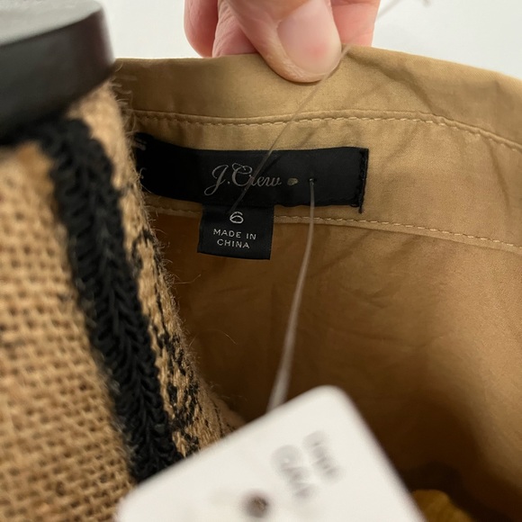 J. Crew || Khaki Button Down Midi Dress - Picture 6 of 12